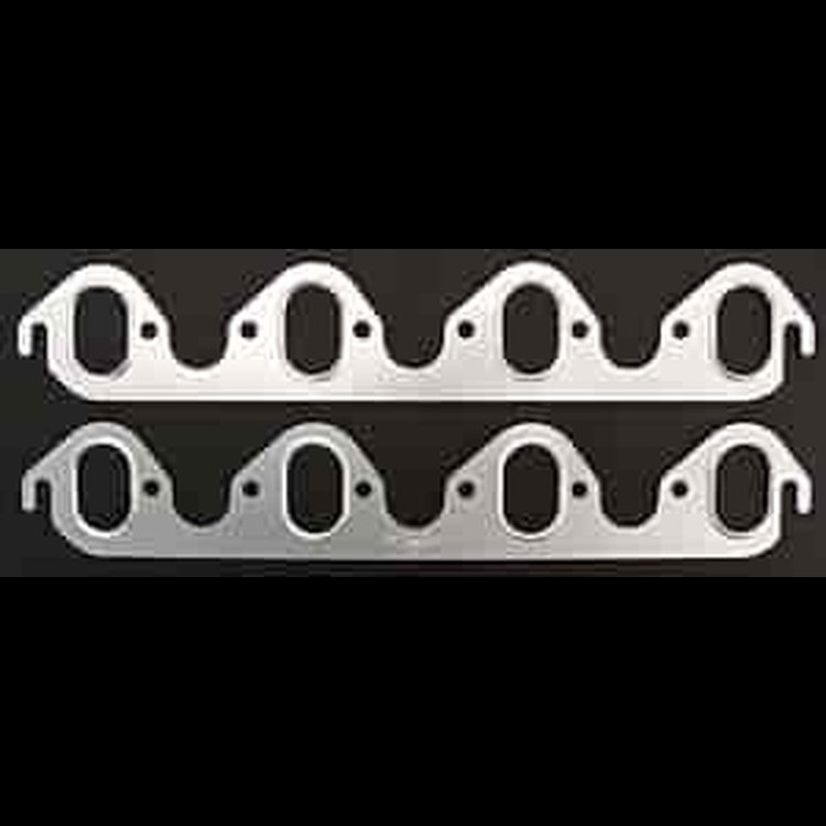 Embossed Aluminum Exhaust Gaskets BB-Ford 429-460