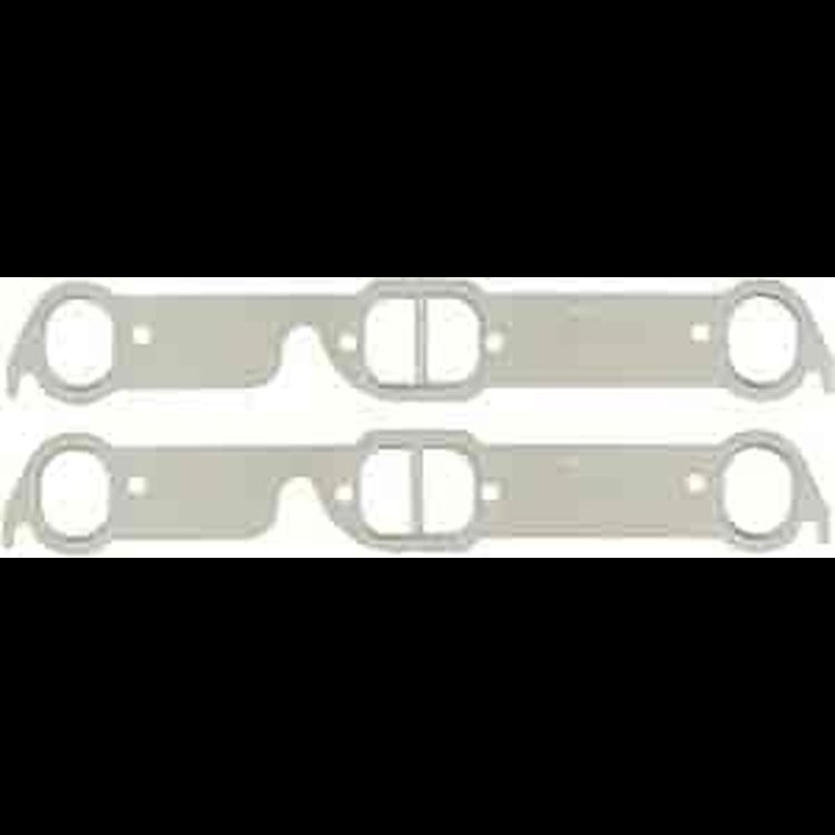 Embossed Aluminum Exhaust Gaskets Pontiac 326-455