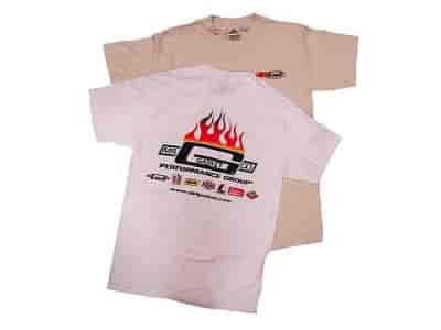 T SHIRT MR GASKET FLAME MEDIUM