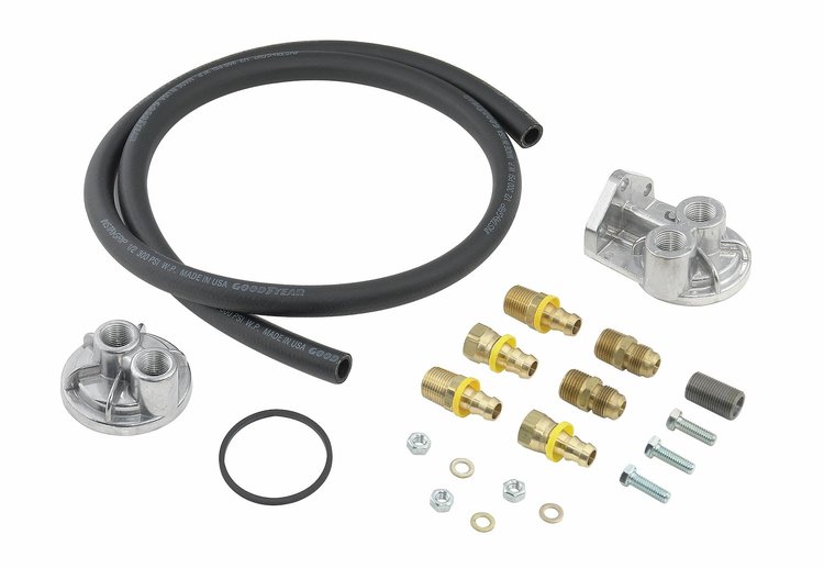 Remote Single Oil Filter Kit Ford, Chrysler, Imports 1957-Up