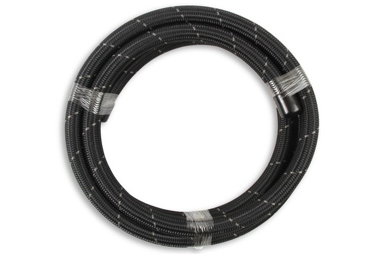 BLK BRAID HOSE -12 20-FT