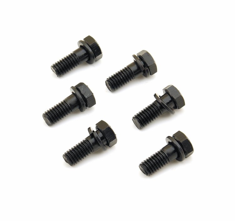 GM, AMC, Chrysler, (Borg-Beck/Diaphragm Style), 3/8-16 x 1" , 6/pkg.