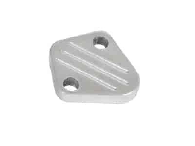 Fuel Pump Block-Off Plate BB-Chevy & Most GM V6/V8