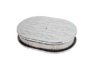 CHROM ALUM 12X2 OVAL AC S