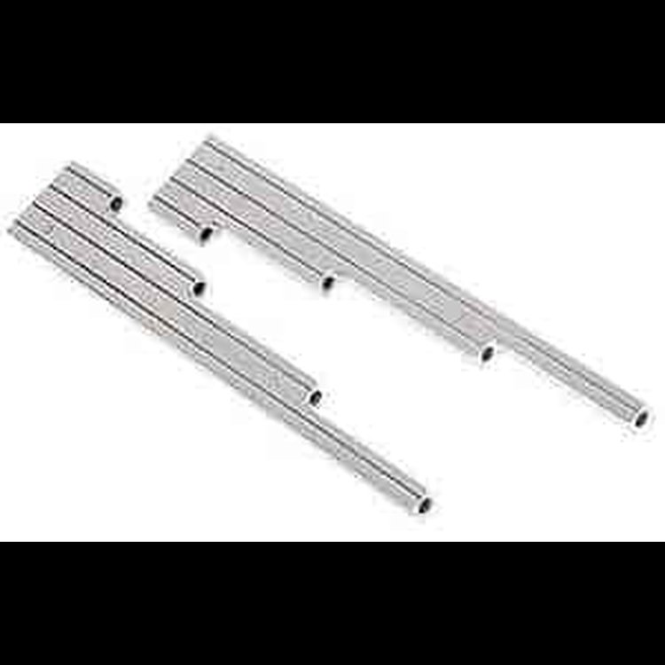 Wire Loom Set Polished Aluminum