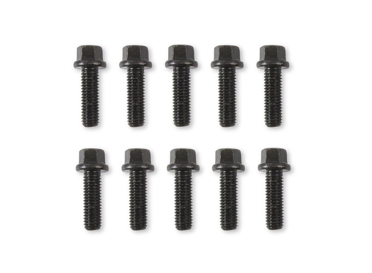 918G Hex Head Header Bolts M8-1.25 25 mm [Fits GM LS Engines]