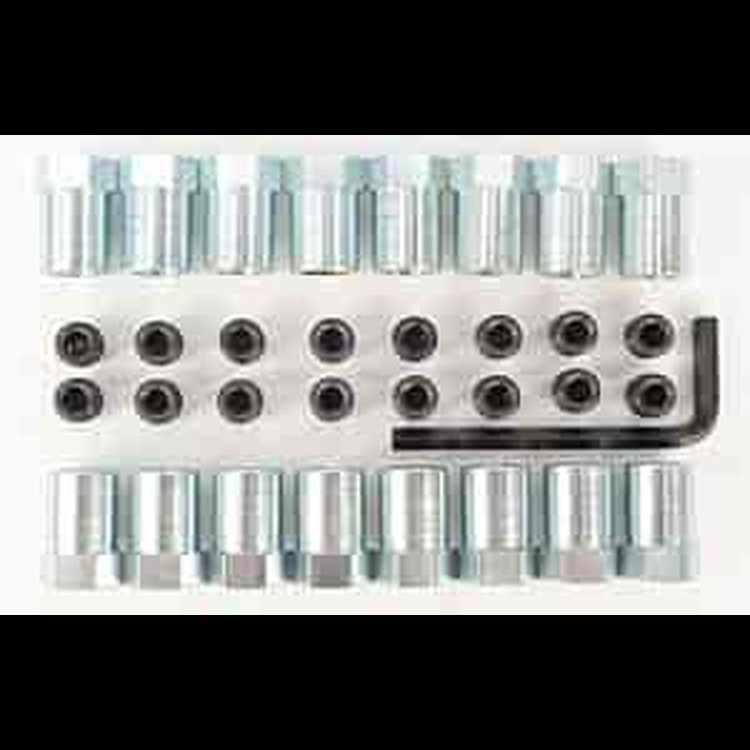 Sure-Lock Rocker Arm Nuts BB-Chevy, Pontiac Heavy-Duty