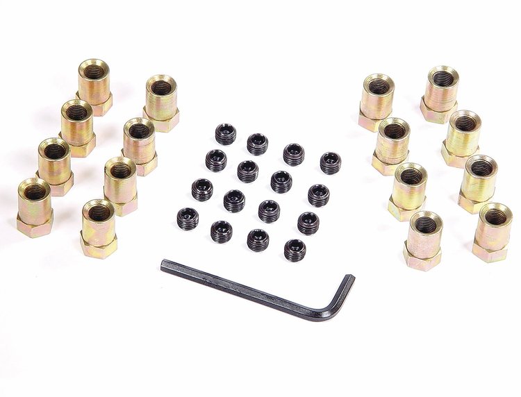 Sure-Lock Rocker Arm Nuts SB-Chevy, Pontiac V8, Ford 289/302/351 (except 351C)