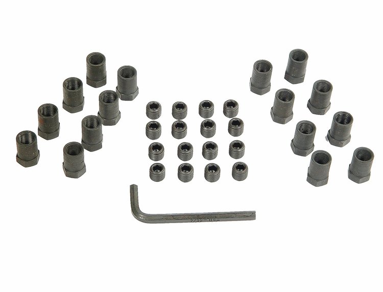 Sure-Lock Rocker Arm Nuts BB-Chevy, Pontiac Heavy Duty