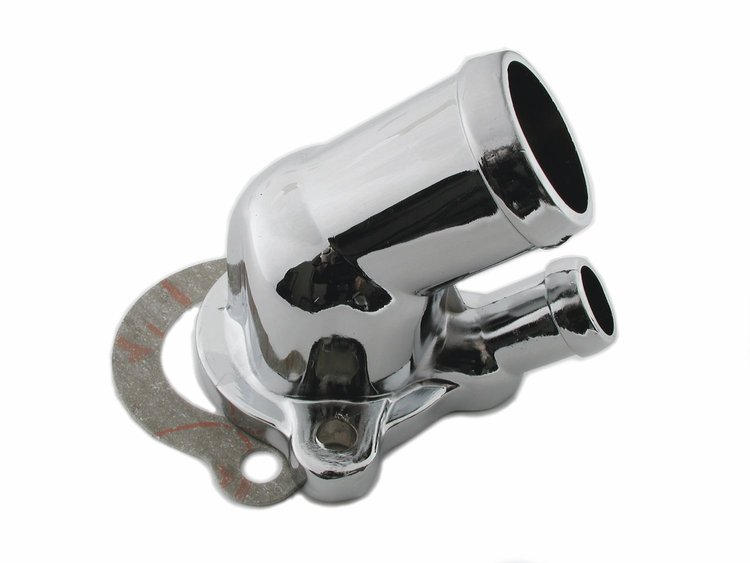 Chrome Thermostat Housing Olds/AMC V8