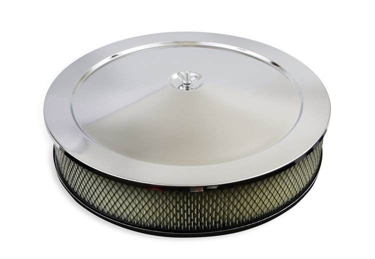 Chrome-Plated Competition Air Cleaner 14" Diameter