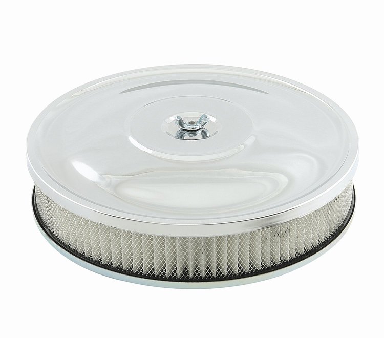 Chrome-Plated Custom Style Air Cleaner 10" Diameter