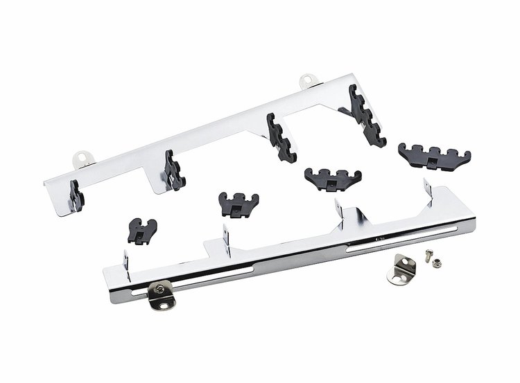 Wire Divider Brackets Chrome Plated Steel
