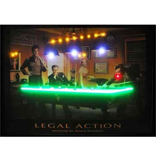 Legal Action Neon/LED Picture