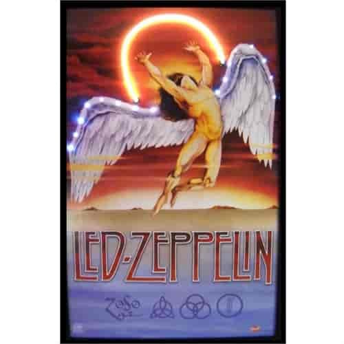 Led Zeppelin Neon/LED Picture