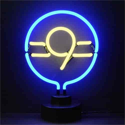 9 Ball Neon Sculpture