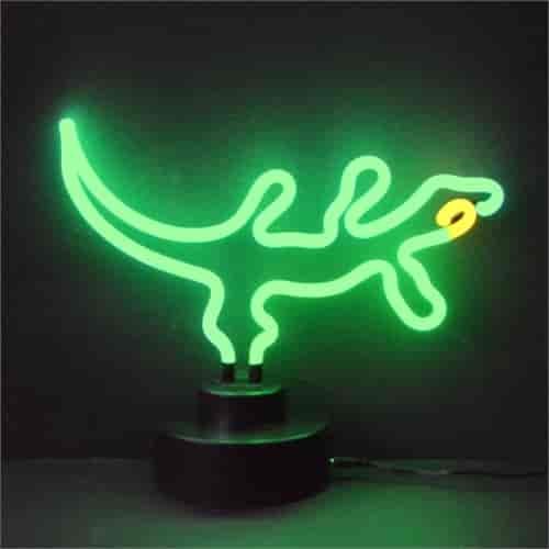 Gecko Neon Sculpture