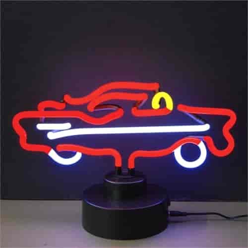 Retro 57 Car Neon Sculpture