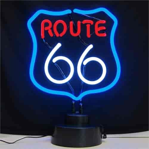 Route 66 Neon Sculpture