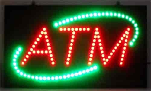 ATM LED Sign