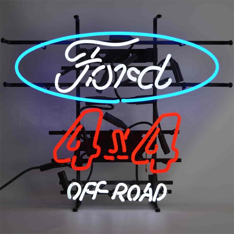 Ford 4X4 Off Road Neon Sign