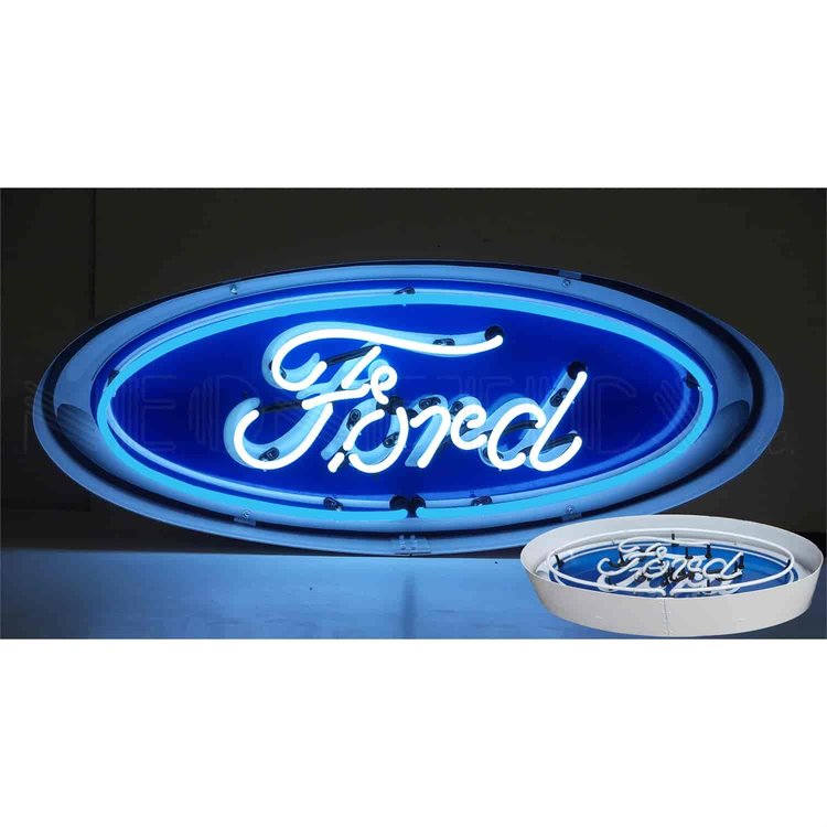 Ford Oval Neon Sign