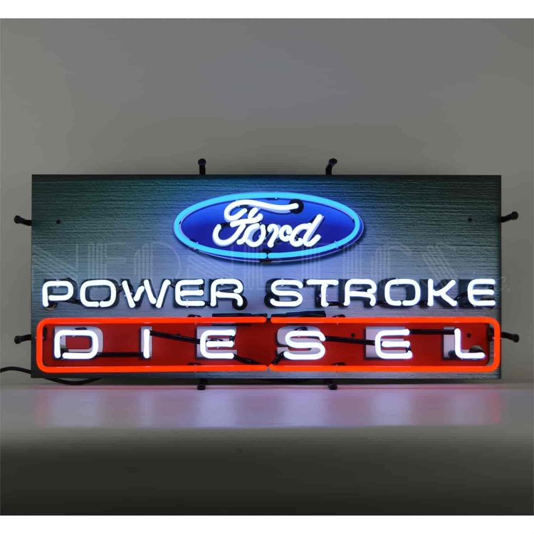 Ford Power Stroke Diesel Neon Sign