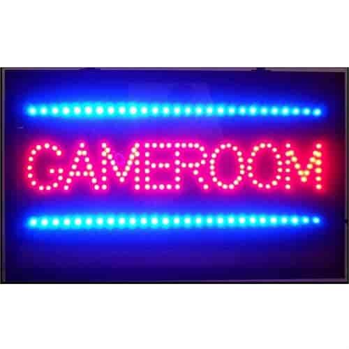 Gameroom LED Sign