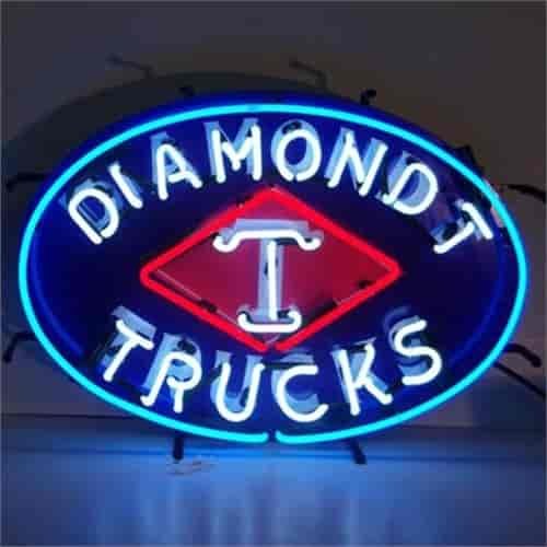 Diamond T Trucks Neon Sign