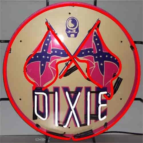 Dixie Gasoline Neon Sign
