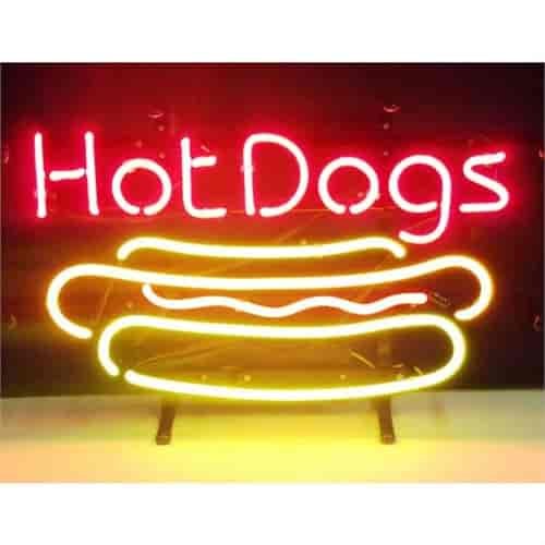 Hot Dogs Neon Sign