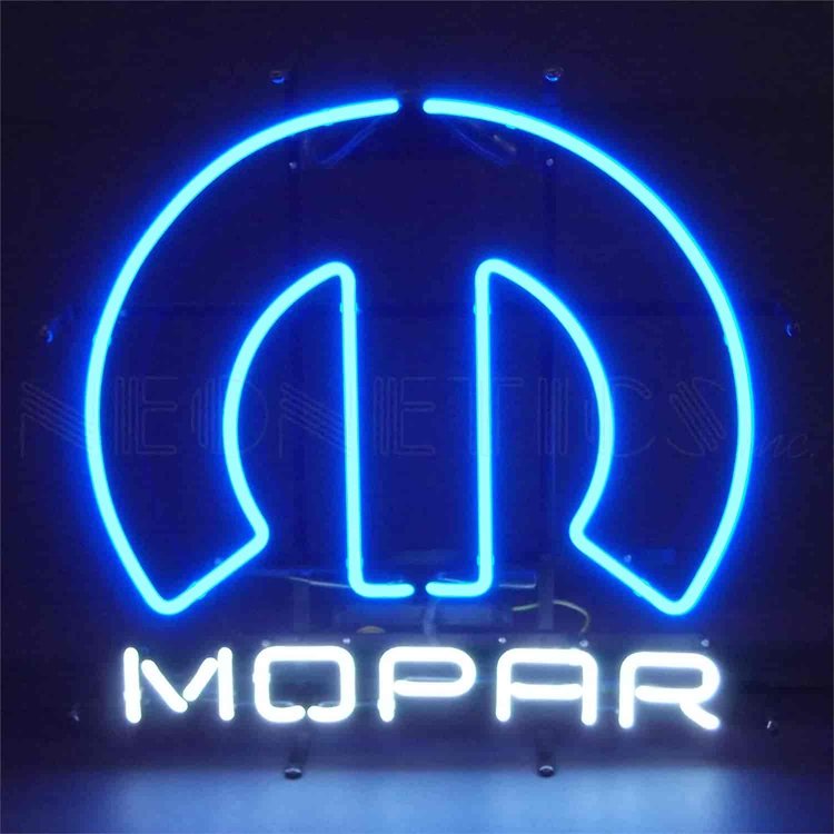Mopar Omega M Neon Sign