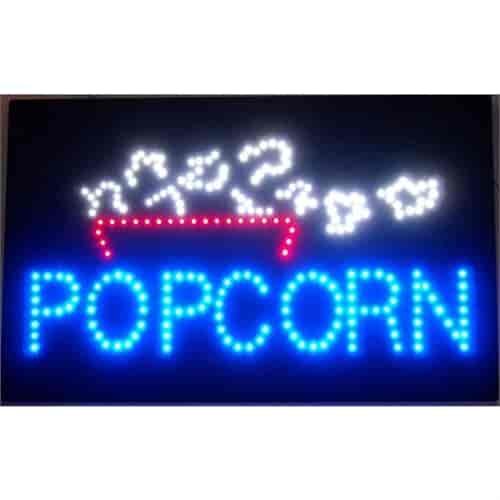 Popcorn LED Sign