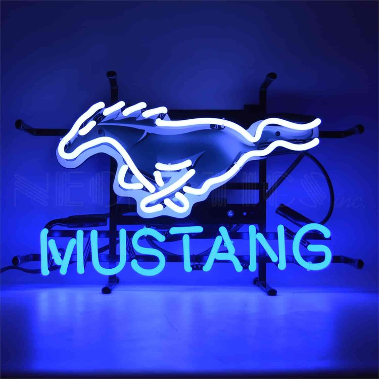 Ford Mustang Junior Neon Sign