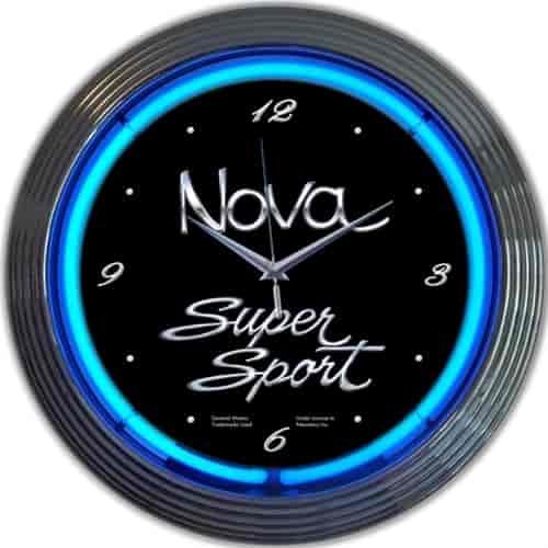 Nova Super Sport Neon Clock