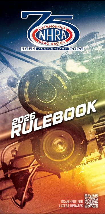 2026 NHRA Rule Book