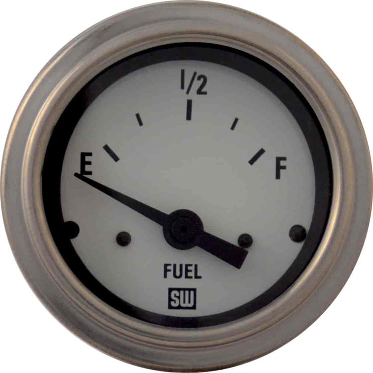 GA FUEL LEVEL DELUXE WHIT
