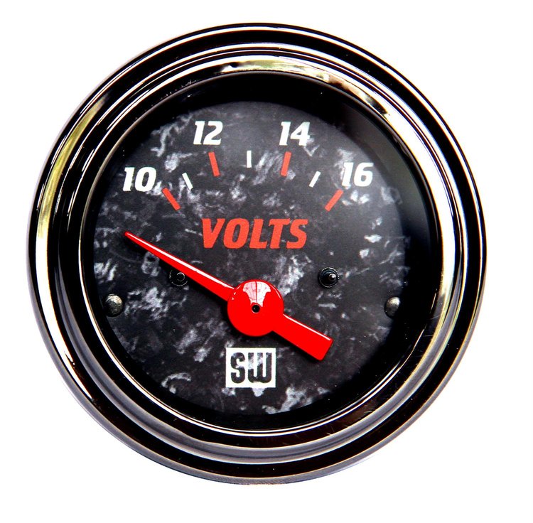 VOLTMETER FORGED CARBON