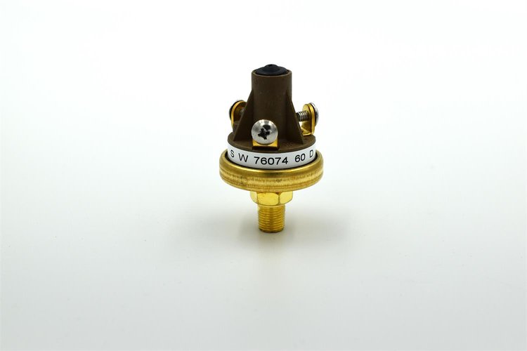 60 PSI Dual Circuit Pressure Switch, Normally Open/Closed, 1/8 in. NPT