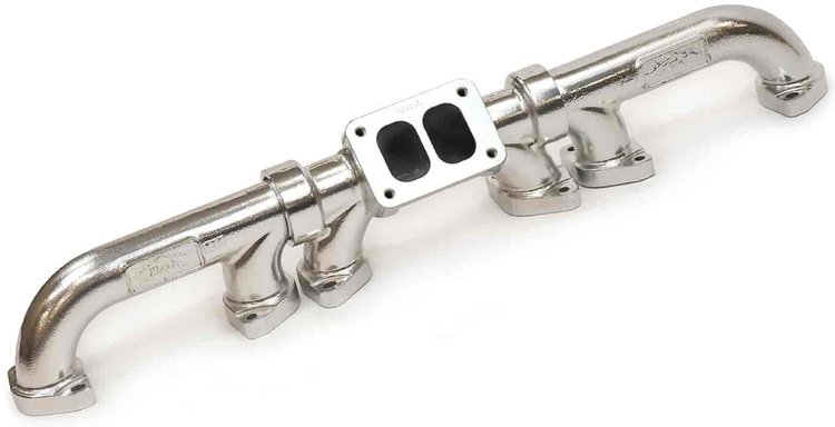 Big Boss Exhaust Manifold for 1998-2004 Caterpillar C12 Engines - Ceramic Coated