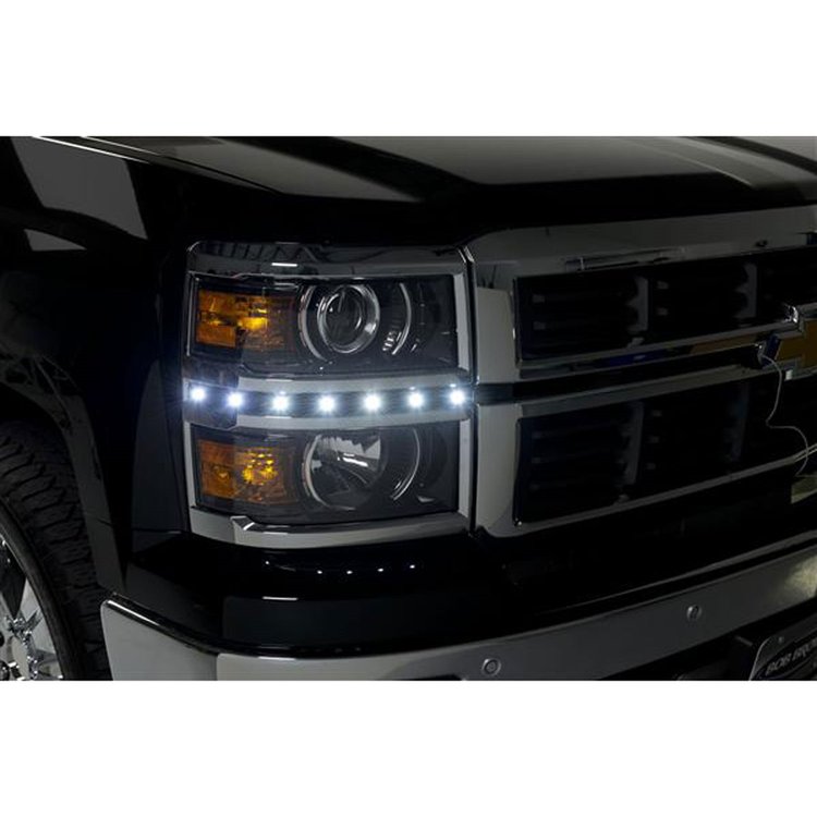 DayLiner LED Daytime Running Lights 2007-13 Chevy Silverado 1500