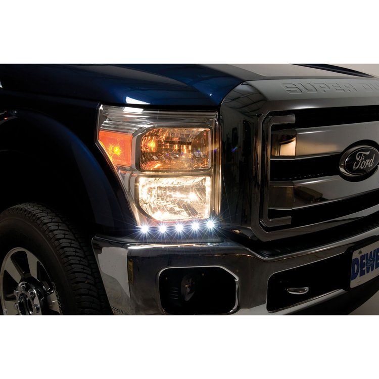 DayLiner LED Daytime Running Lights 2008-10 Ford F-Series Super Duty