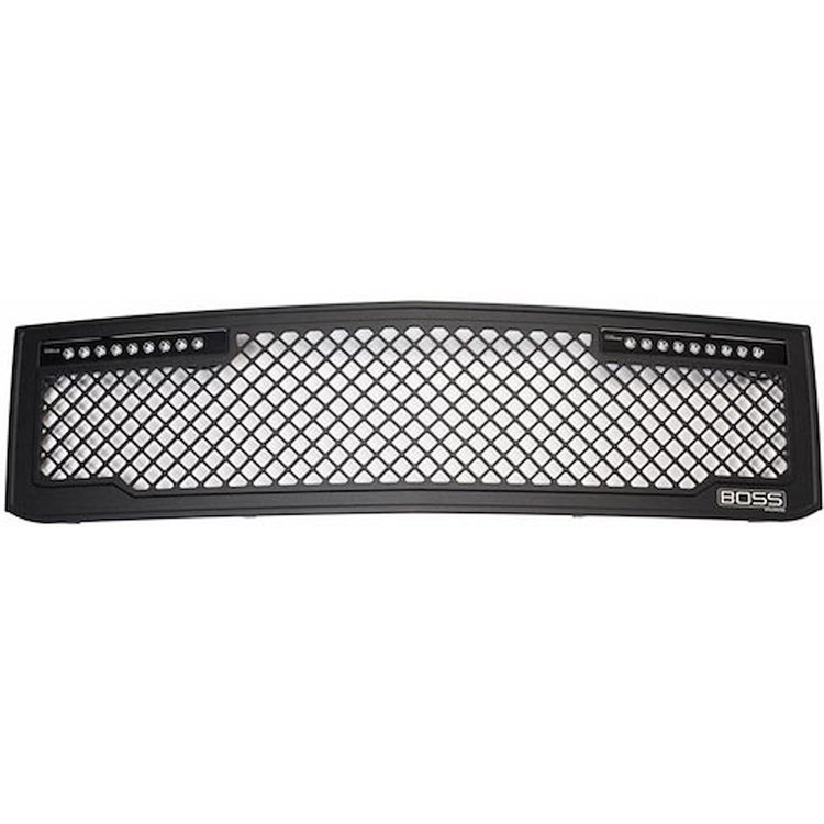 Lighted Boss Grille 2015-2017 Chevy Silverado 2500HD/3500