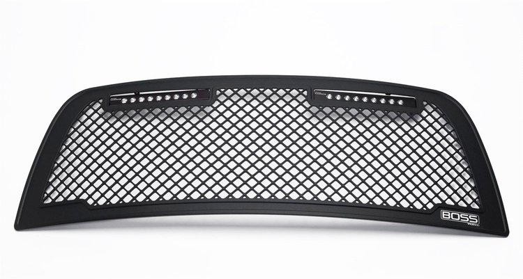 Luminix/BOSS GRILLE Dodge Ram 2500/3500-Lighted W/ QTY 2 10 Luminix Light Bars
