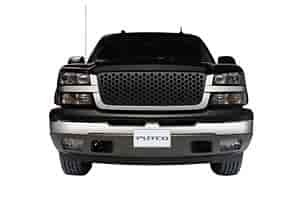 Chevy Silverado Light/Heavy Duty (Perimeter Chrome Plated/Center Black)