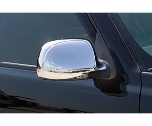 Chrome Deluxe Mirror Covers 1999-06 Chevy Silverado/GMC Sierra