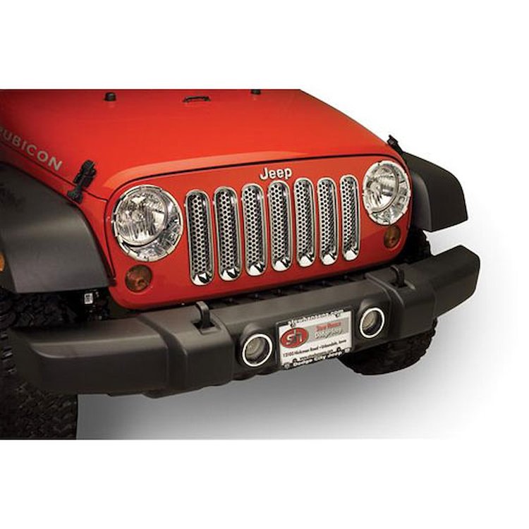 FOG LAMP BEZEL JEEP WRANG