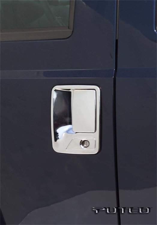 Chrome Door & Tailgate Handle Covers 1999-07 Ford F-Series Super Duty