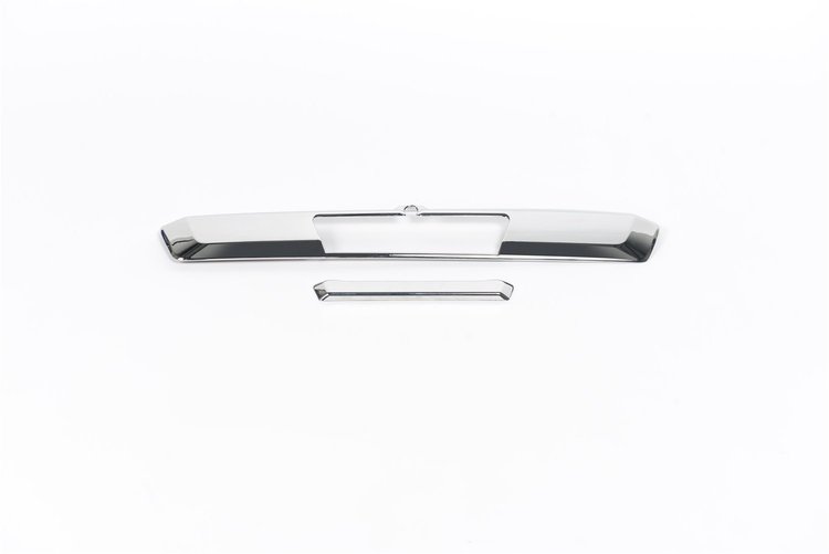 Chrome Trim Ford Super Duty-With Pull Handle with Camera & w/o LED Opening