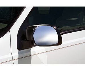 Chrome Mirror Covers 1999-07 Ford F-Series Super Duty